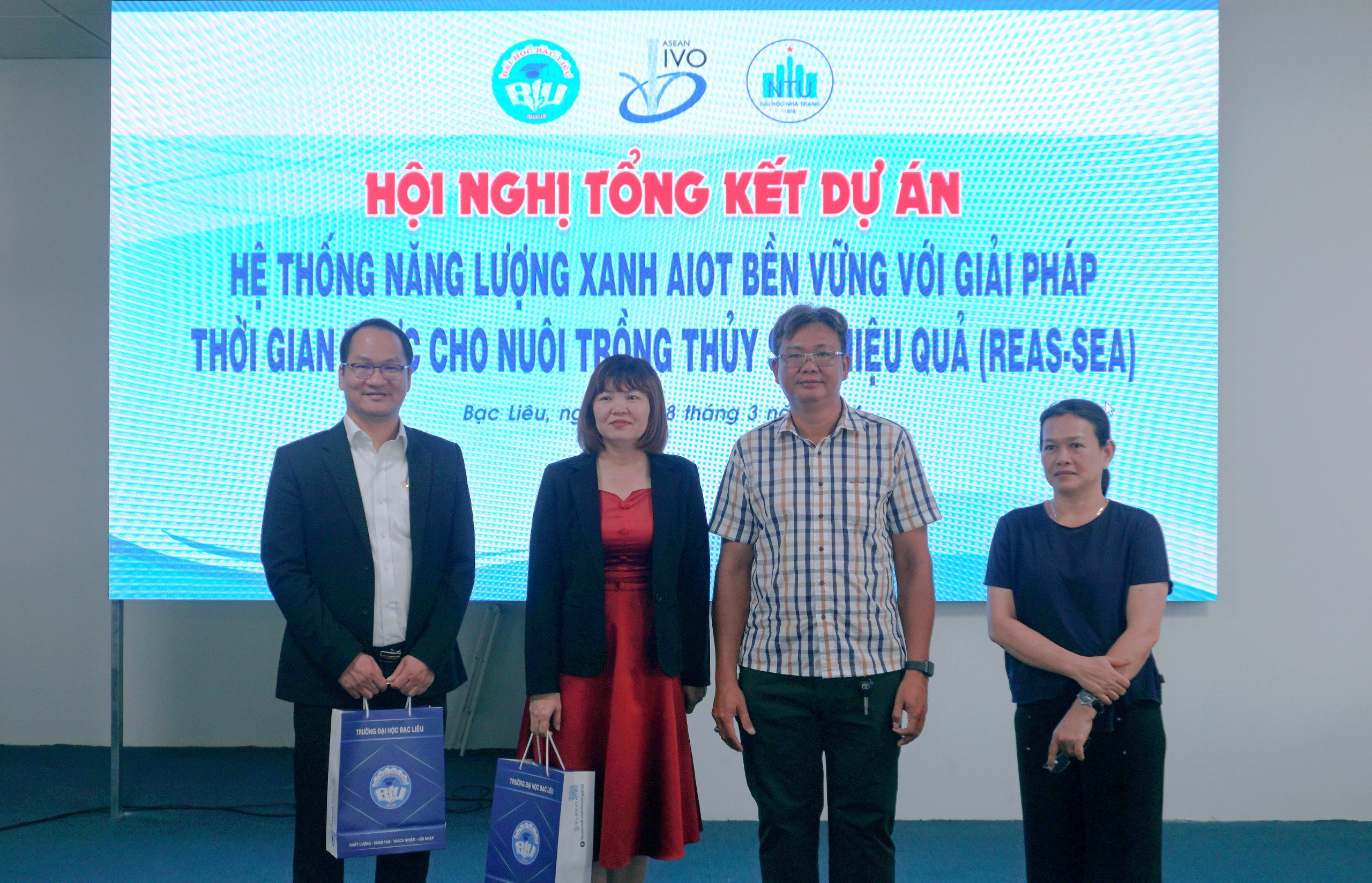 Tổng kết dự án “Hệ thống năng lượng xanh AIoT bền vững với giải pháp thời gian thực cho nuôi trồng thủy sản hiệu quả (REAS-SEA)”